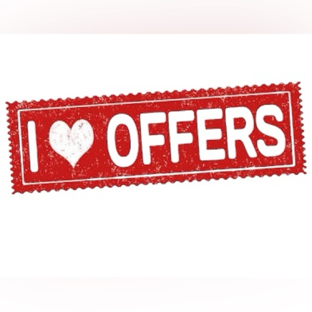 I accept all reasonable offers! ❤️